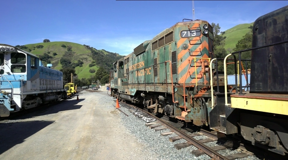 Original photograph of the same oblique Train viewpoint