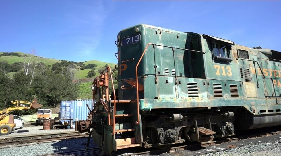 Original photograph of the same Train front and body view