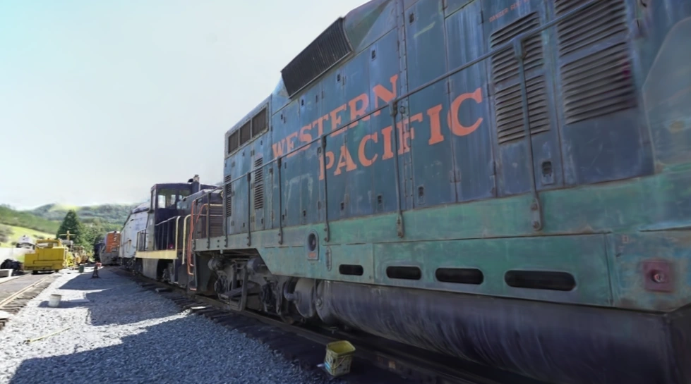 MakeWorlds render of the Train locomotive’s side texture